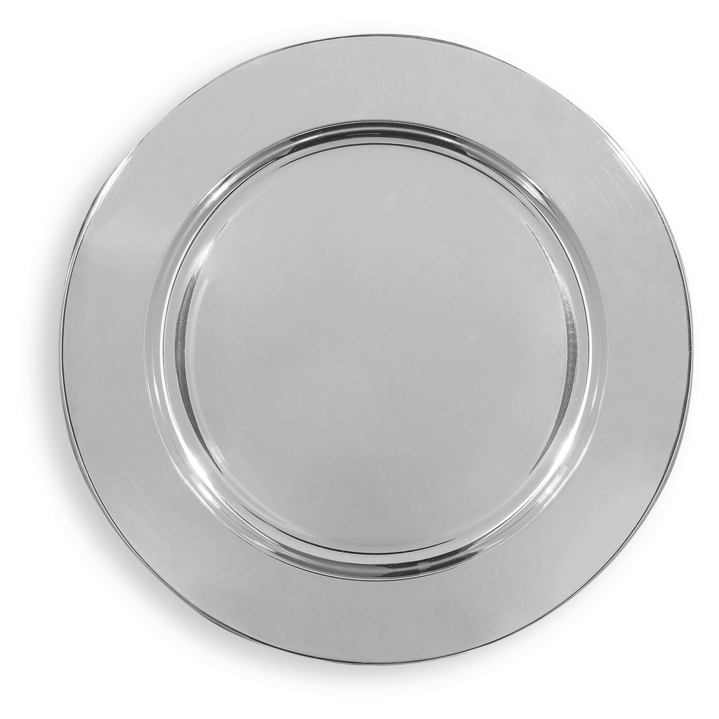 [PIATTOLIS30] 2.PIATTO LIS SilverPLATED D.30